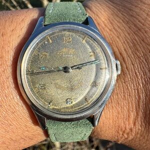 Vtg Mido “Patina Dial” Multifort Extra Super al Omatic Men’s Watch 🔥￼